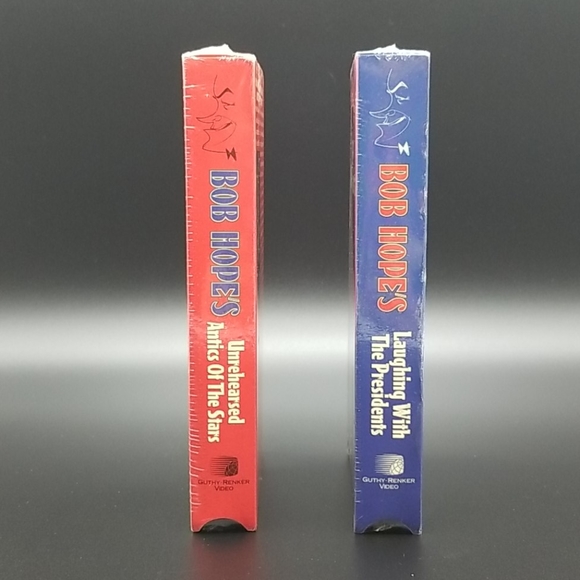 2 Vintage Bob Hope's Comedy VHS Tapes - Picture 2 of 4